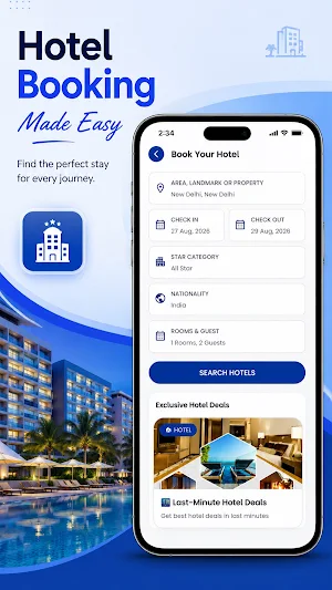 Ikotech: Flights, Hotels & Bus Screenshot 2