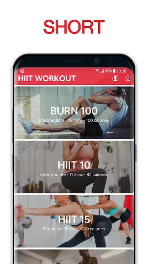 HIIT Workouts | Sweat & lose weight in 30 days! Screenshot 1