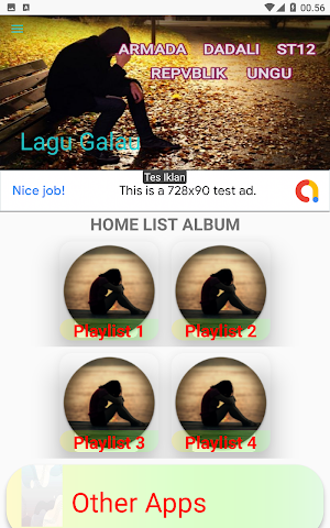 Lagu Galau Offline Screenshot 1