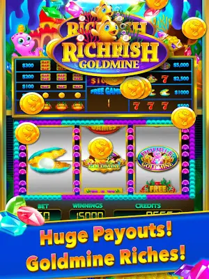 Rich Fish Gold Mine Las Vegas Slot - Slots Big Win Screenshot 0