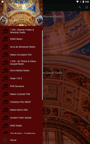 Christian Radios Live Screenshot 1