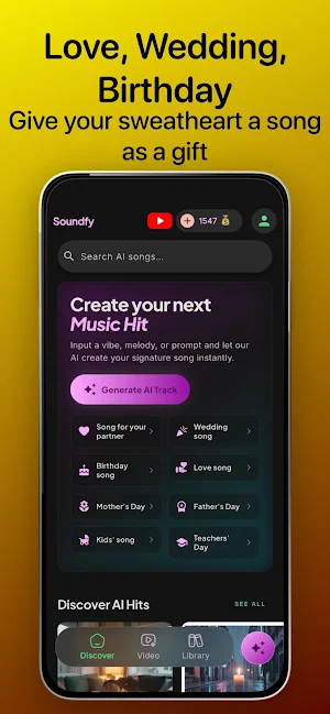 AI Music & Lyric - Soundfy Screenshot 0