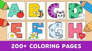 Kids Coloring Games & Drawing Screenshot 3