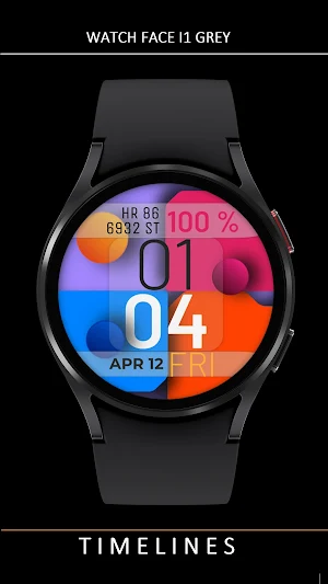 Watch Face I1 GREY Screenshot 0