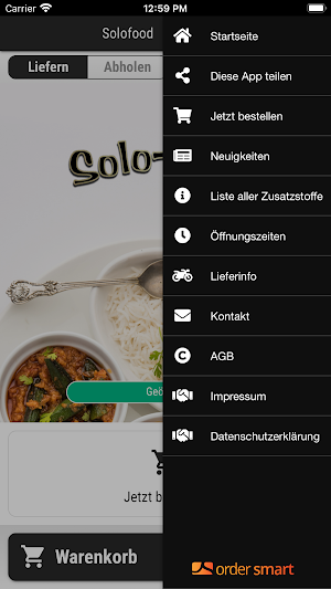 Solo-food Screenshot 2