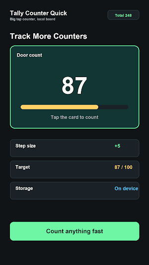 Tally Counter Quick Screenshot 1
