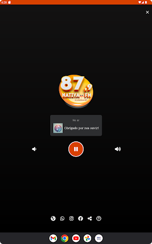Nativa 87 FM - A sua rádio! Screenshot 2