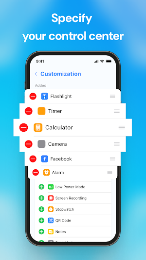 Control Center - Quick Access Screenshot 3