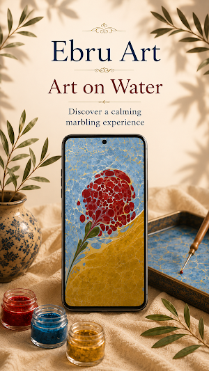 Ebru Art ◎ Relaxing Hobby Screenshot 0