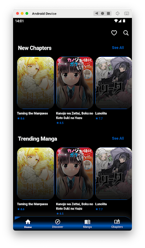 Mihon: Manga Reader & Comics Screenshot 1