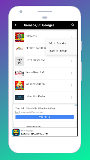 Radio Grenada FM: Radio Online Screenshot 2
