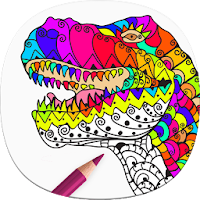 Adult Dinosaur Coloring Pages