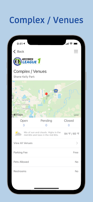 Florida Club League Screenshot 2