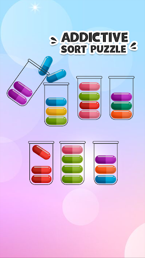 Pill Sort Puzzle Screenshot 0