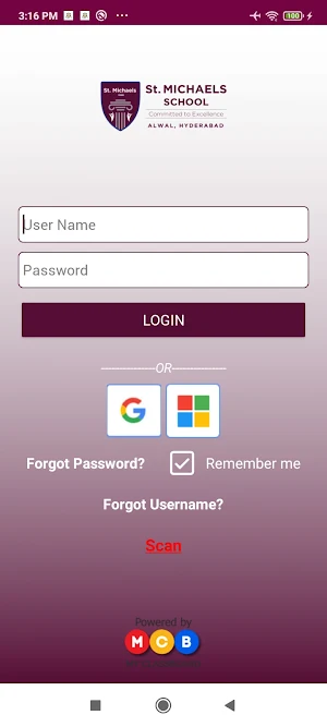 St.Michaels School Alwal Screenshot 1