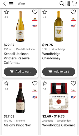 Wall Street Wine Merchants Screenshot 0