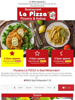 La Pizza Bad Mitterndorf Screenshot 2