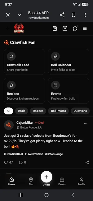 Crawdaddyz Screenshot 1