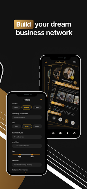 Meetworth: Business Networking Screenshot 1