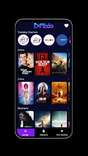 Flixio - Movies & TV shows Screenshot 0
