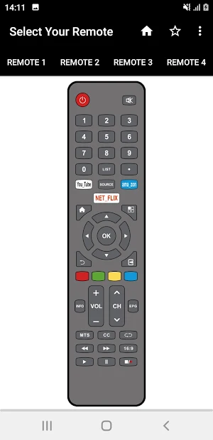 Kioto TV Remote Screenshot 3