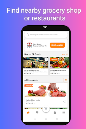 QB foodbasket : Daily need app Screenshot 2