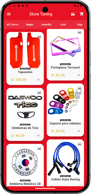 KingRed Tuning  Ticos Perú Screenshot 2