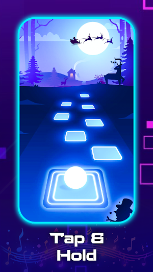 Dancing Tiles Hop - Music Game Screenshot 0
