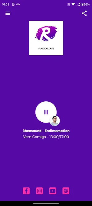 Rádio Love Screenshot 2