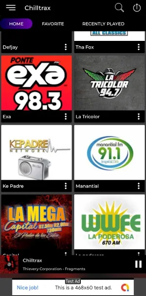 Chilltrax radio station Miami Screenshot 3