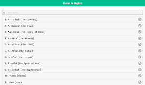 Holy Quran in English & Arabic Screenshot 3