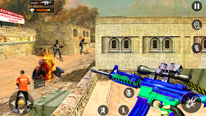Real Soldier Shooting Counter Terrorism Game 3D Screenshot 1