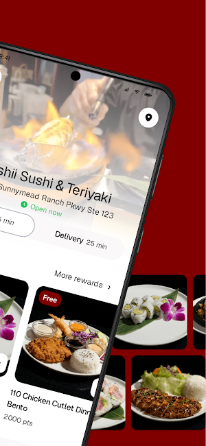 Oishii Sushi & Teriyaki Screenshot 1