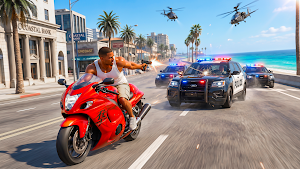 Miami Gangster Crime Game 3D Screenshot 3