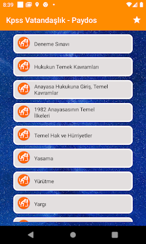 Kpss Vatandaşlık - Paydos Screenshot 0