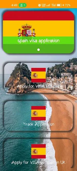 Spain Visa Check And Apply Screenshot 0