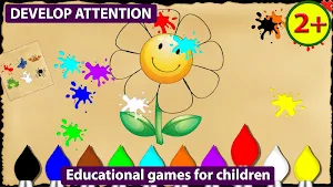 Kids Coloring book - learn colors Screenshot 1