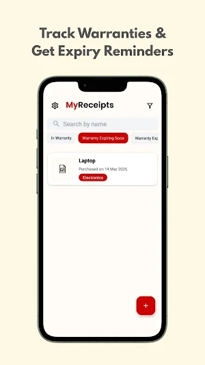 MyReceipts - Organize Receipts Screenshot 3