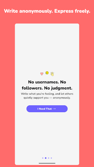 Felief – Feel. Write. Heal. Screenshot 1