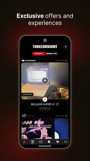 10RECORDSENT- Official App Screenshot 1
