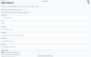 SMS Redirect Screenshot 2