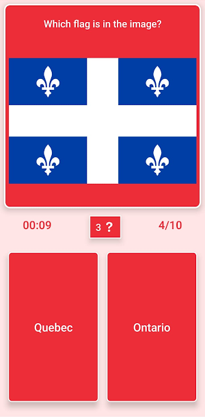 Canada Map - Geography Quiz Screenshot 1