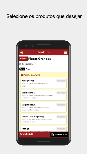 PAIDEGUA Pizzas Artesanais Screenshot 1