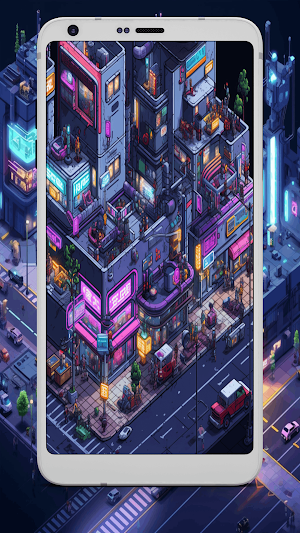 Pixel Cyberpunk Wallpapers Screenshot 3