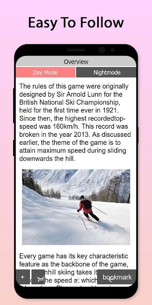 Easy Downhill Skiing Tutorial Screenshot 2