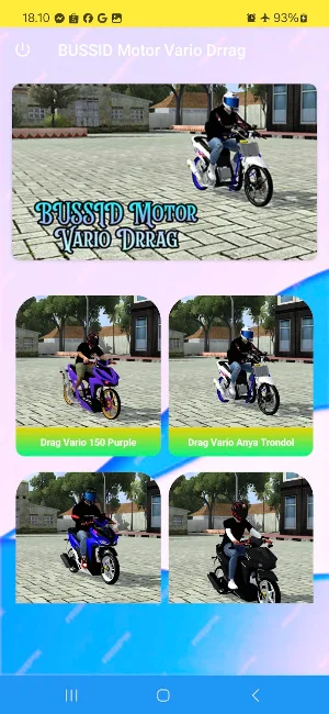 BUSSID Motor Vario Drrag Screenshot 1