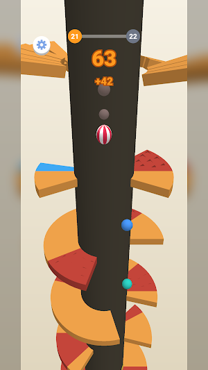 Spiral Smash: Helix Ball Screenshot 3