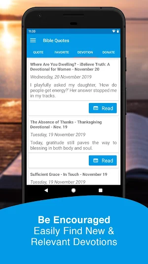 Daily Bible Verse and Devotions, KJV Bible Quotes Screenshot 1