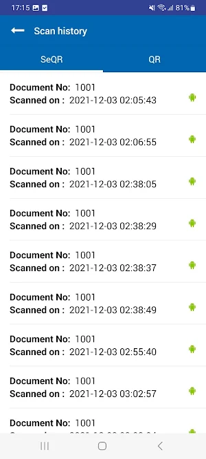 KKWIEER SeQR Scan Screenshot 3