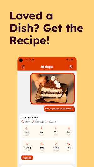 Reciepie Screenshot 2
